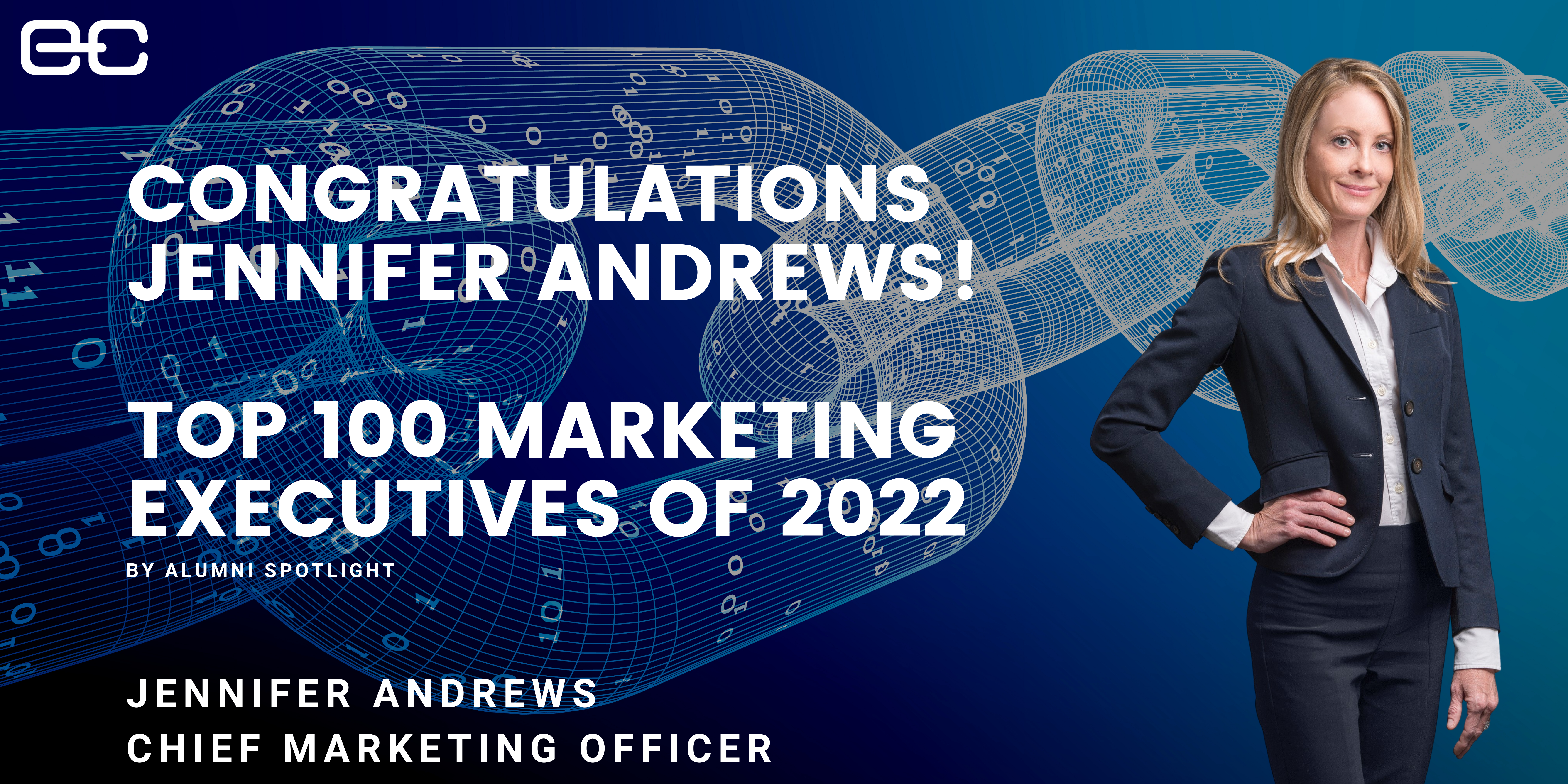 Jennifer Andrews named Top 100 Marketing Executives of 2022